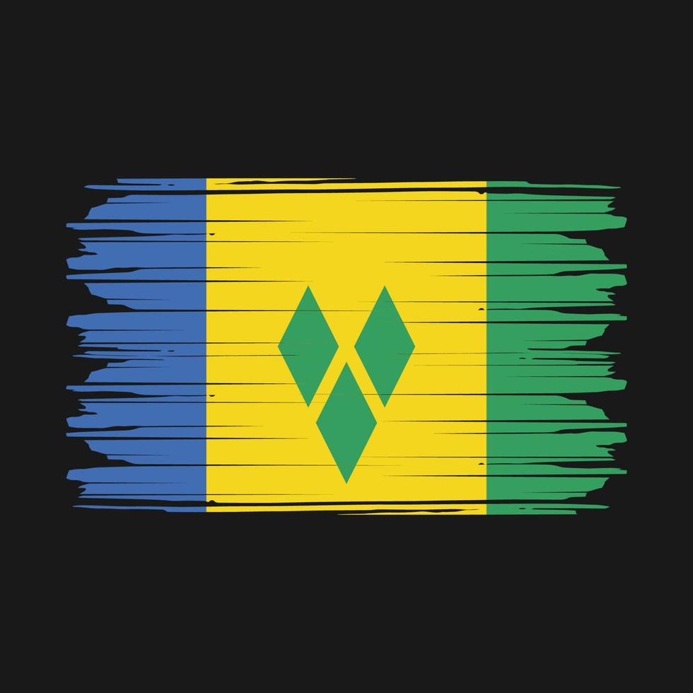 Saint Vincent Flag Vector