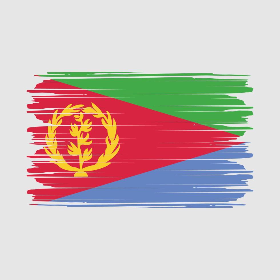 Eritrea Flag Vector