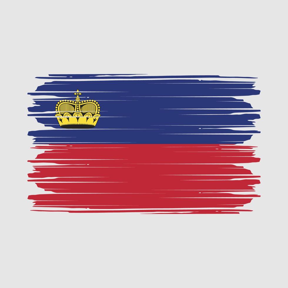 Liechtenstein Flag Vector