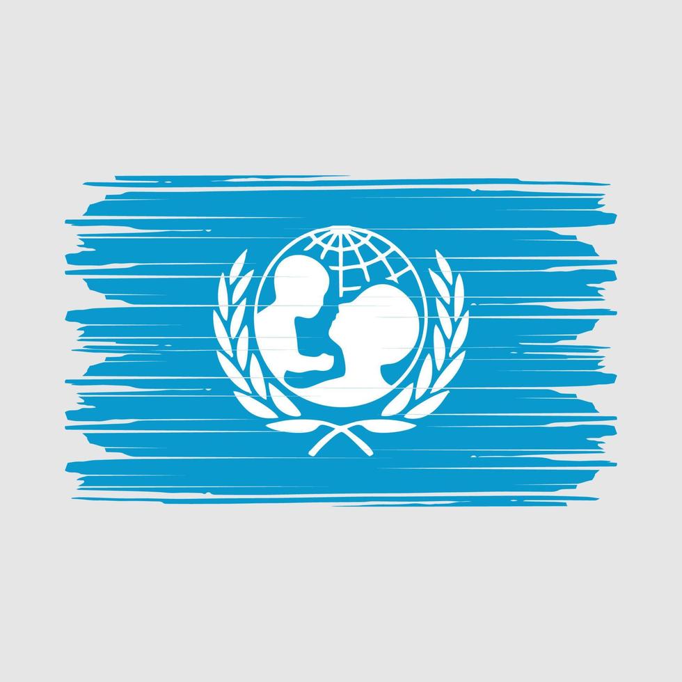 Unicef Flag Vector