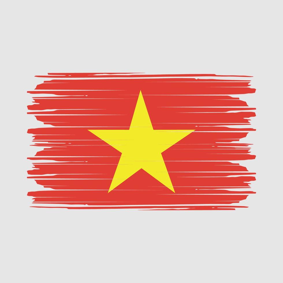 vector de bandera de vietnam