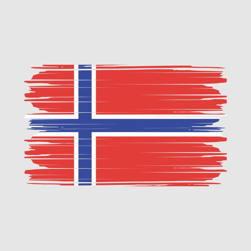 Norway Flag Vector