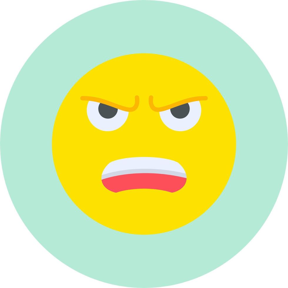 Angry Vector Icon