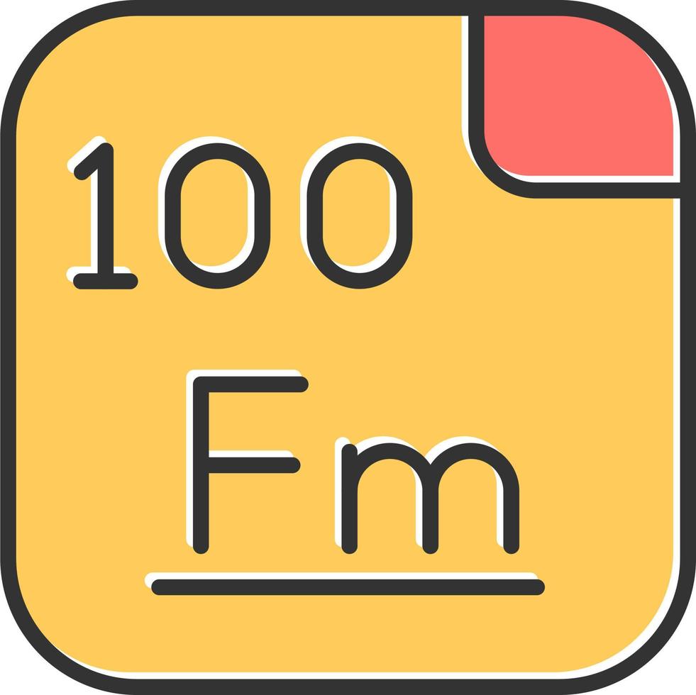 Fermium Vector Icon