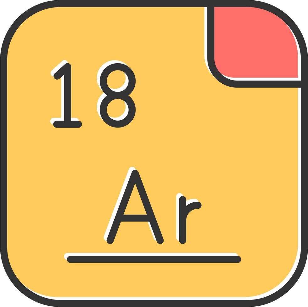 Argon Vector Icon