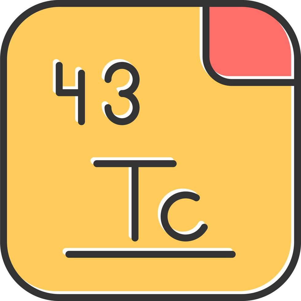 Technetium Vector Icon