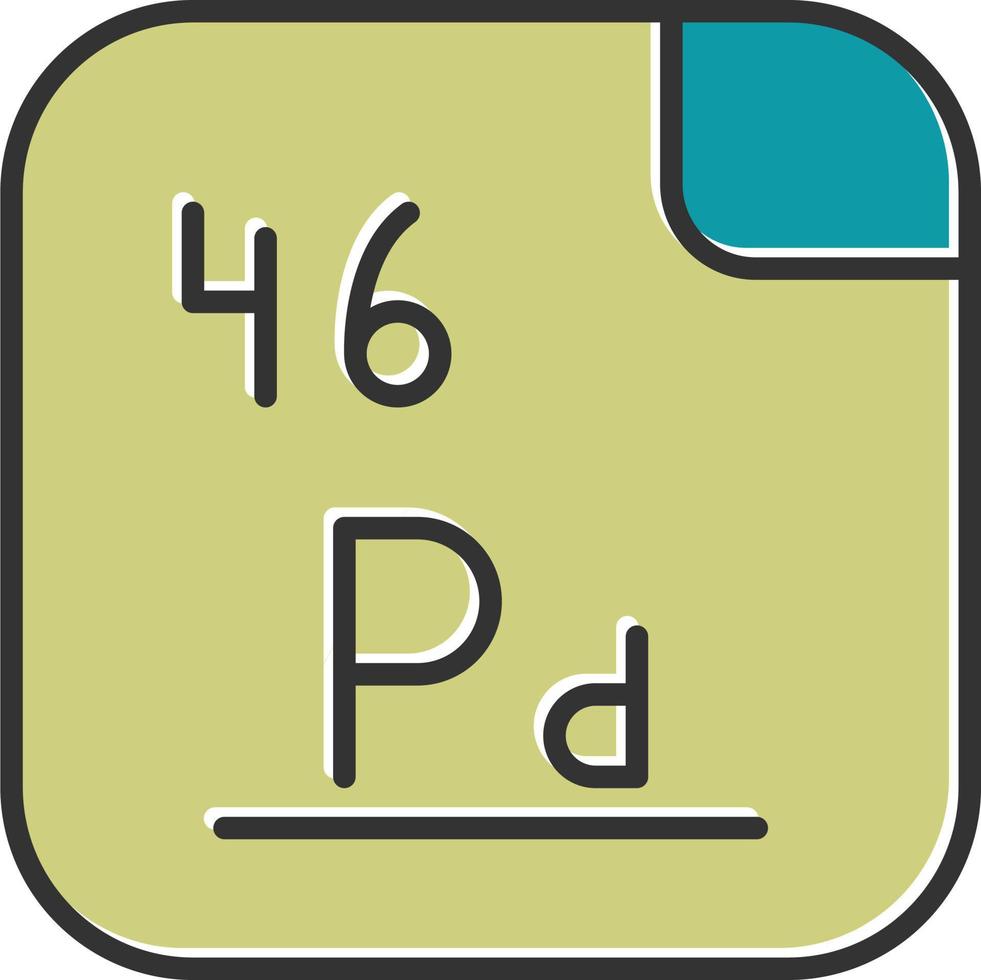 Palladium Vector Icon