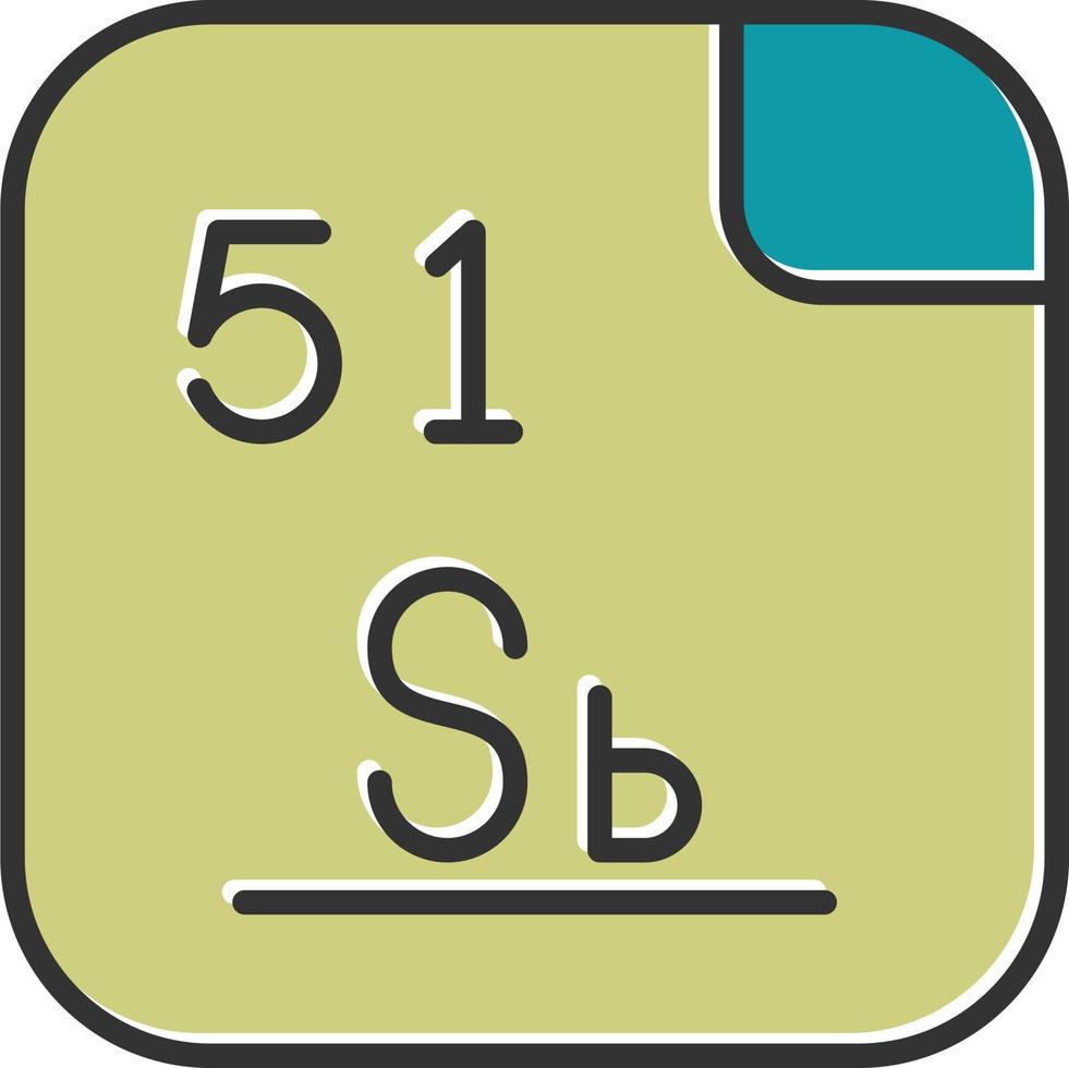 Antimony Vector Icon