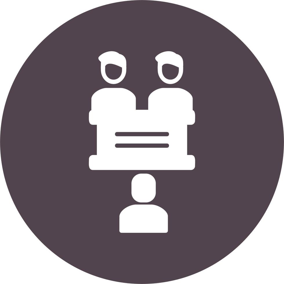 Job Interview Vector Icon