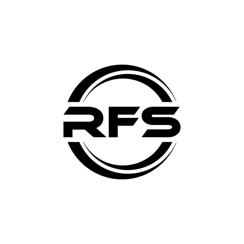 RFS Letter Logo Design In Illustration Vector Logo Calligraphy rfs-letter-logo-design-in-illustration-vector-logo-calligraphy