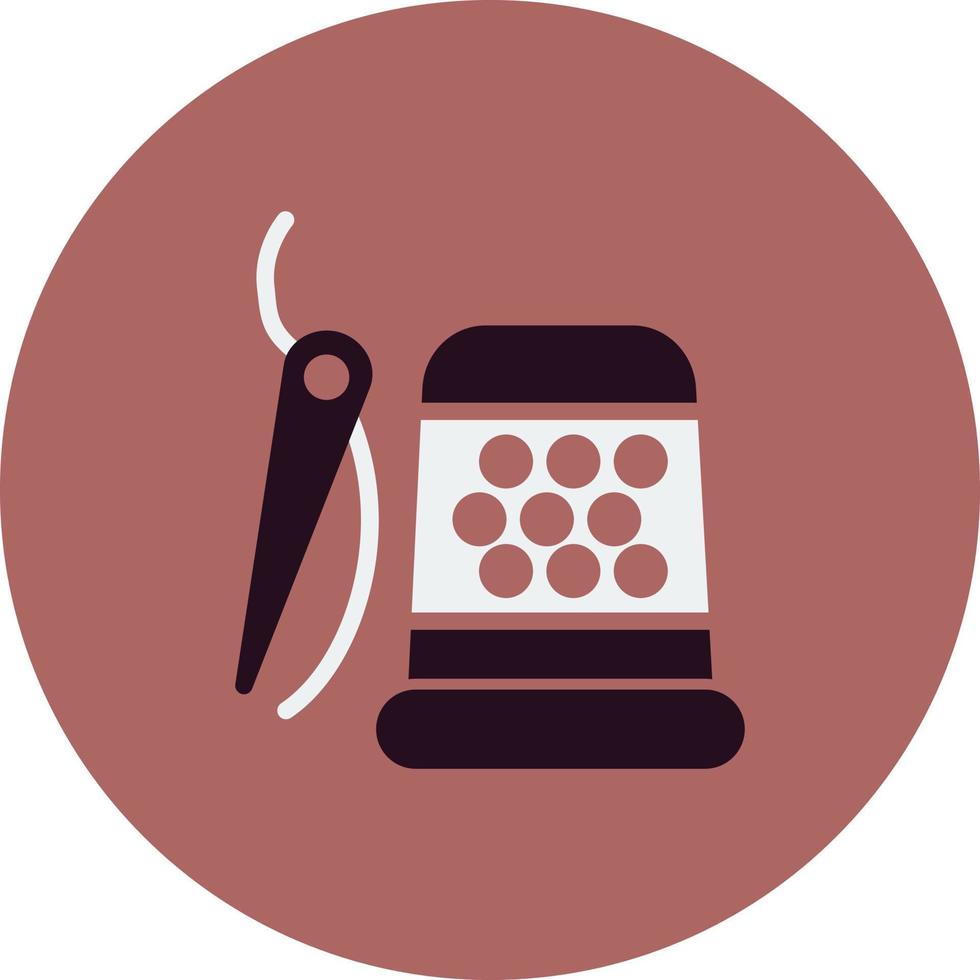 Thimble Vector Icon
