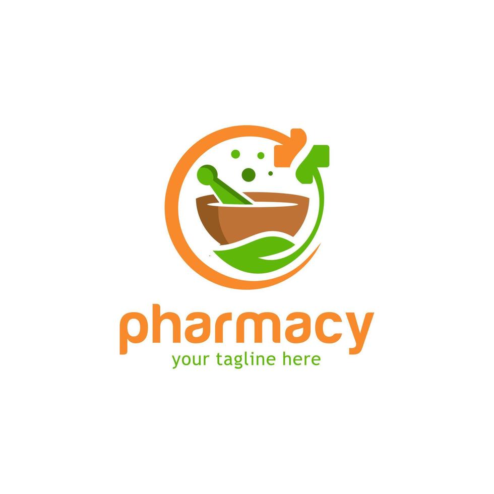 Medical and Pharmacy Logo Design Template vector