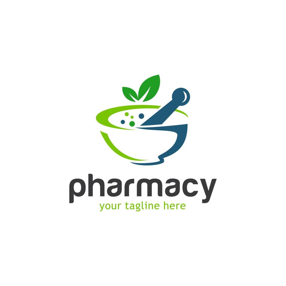 Medical and Pharmacy Logo Design Template vector