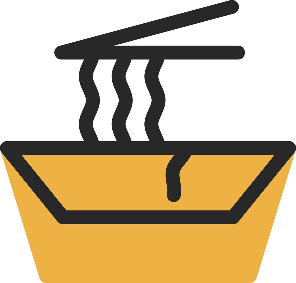 diseño de icono de vector de ramen