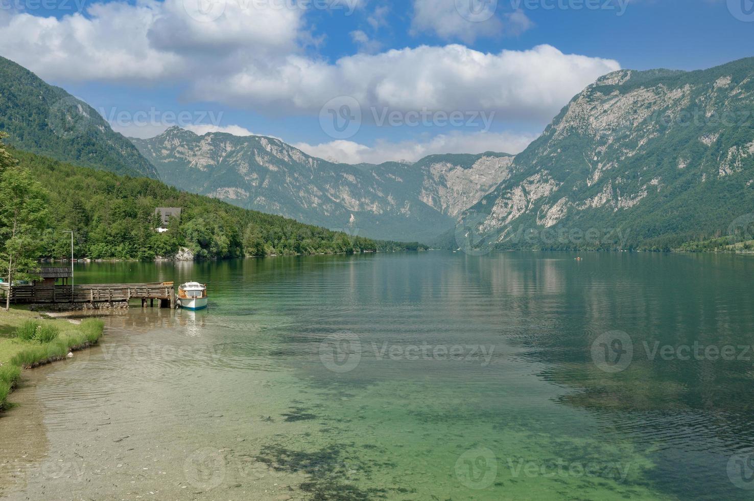 Lake Bohinj,Triglav National Park,Slovenia photo