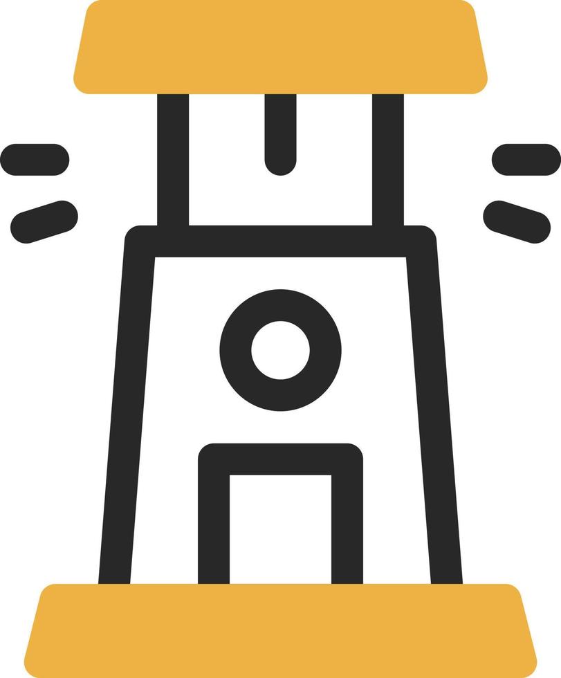 Lighthouse Vector Icon Design