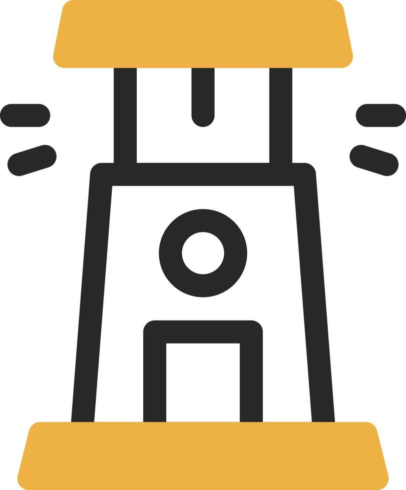 Lighthouse Vector Icon Design