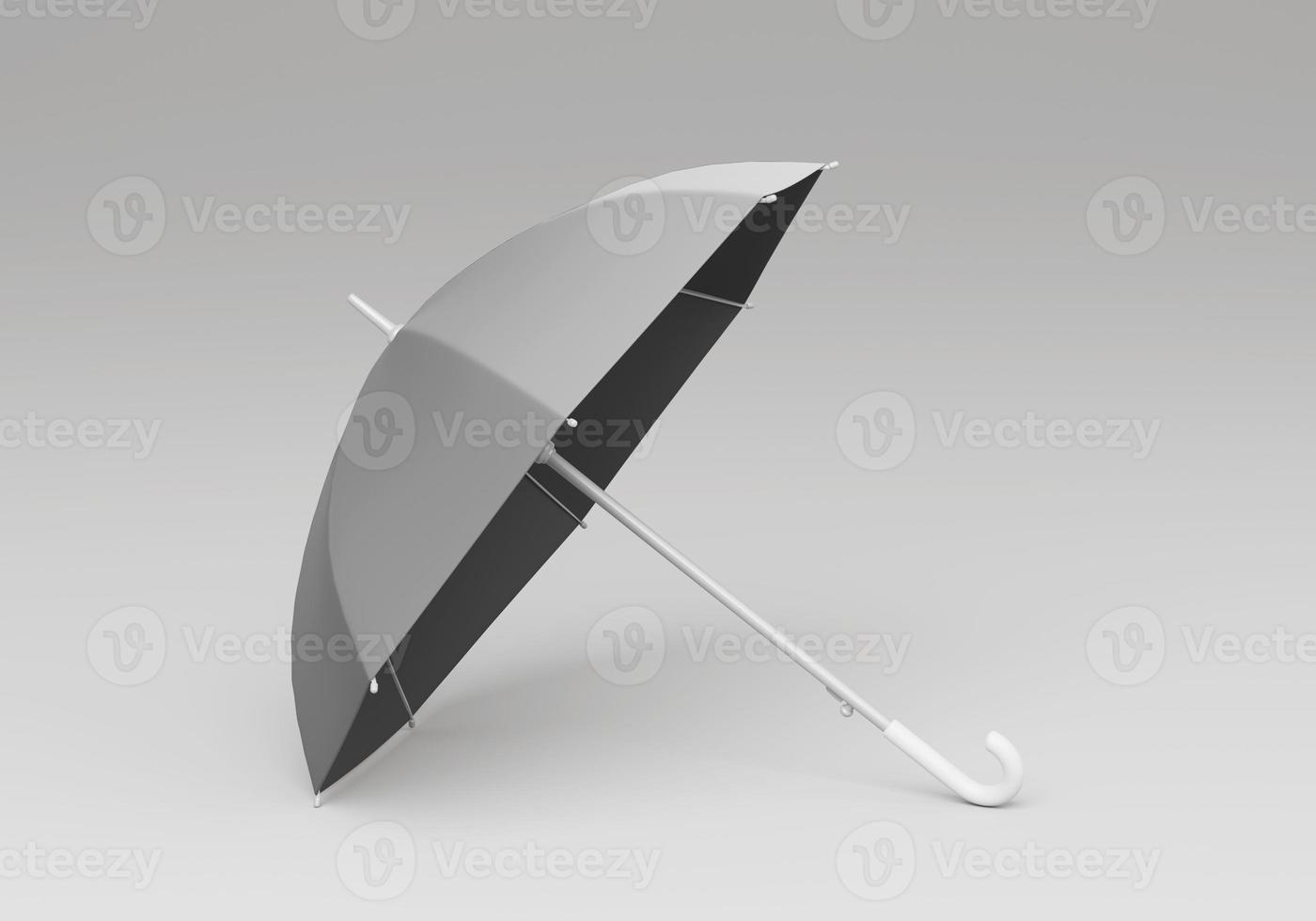 Umbrella mockup template with copy space for your logo or graphic design photo