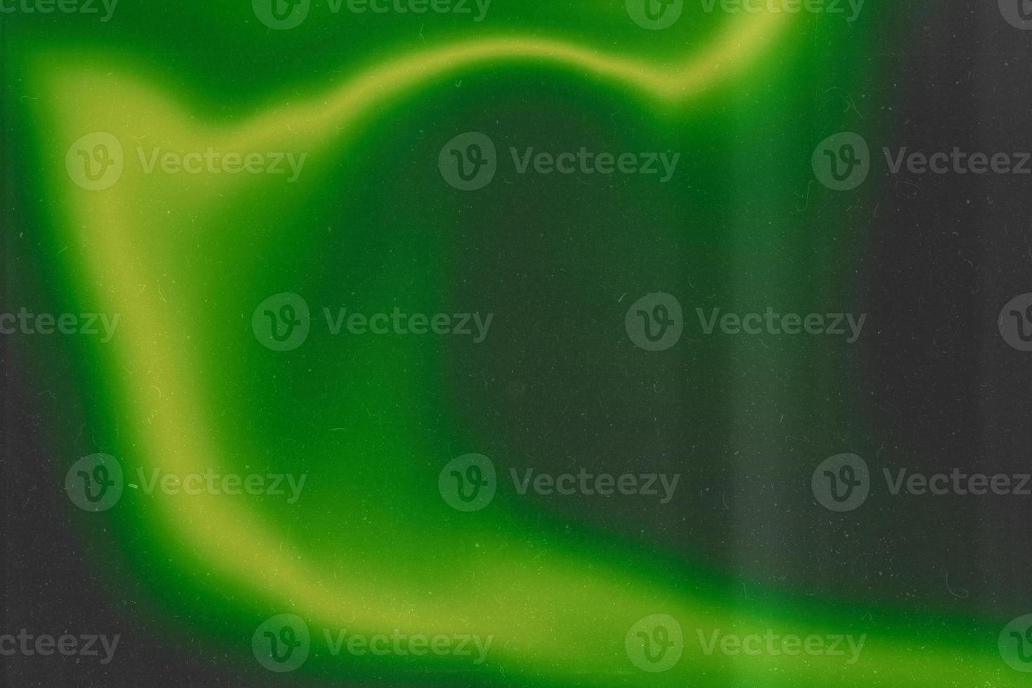 Abstract retro grunge decorative relief with film dust texture and green gradient colors. Rough colored illustration background. photo