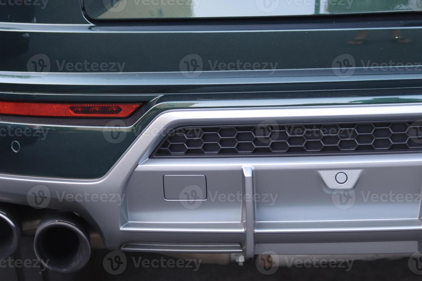 closeup view of luxury SUV photo