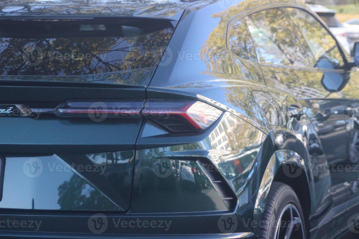 closeup view of luxury SUV photo