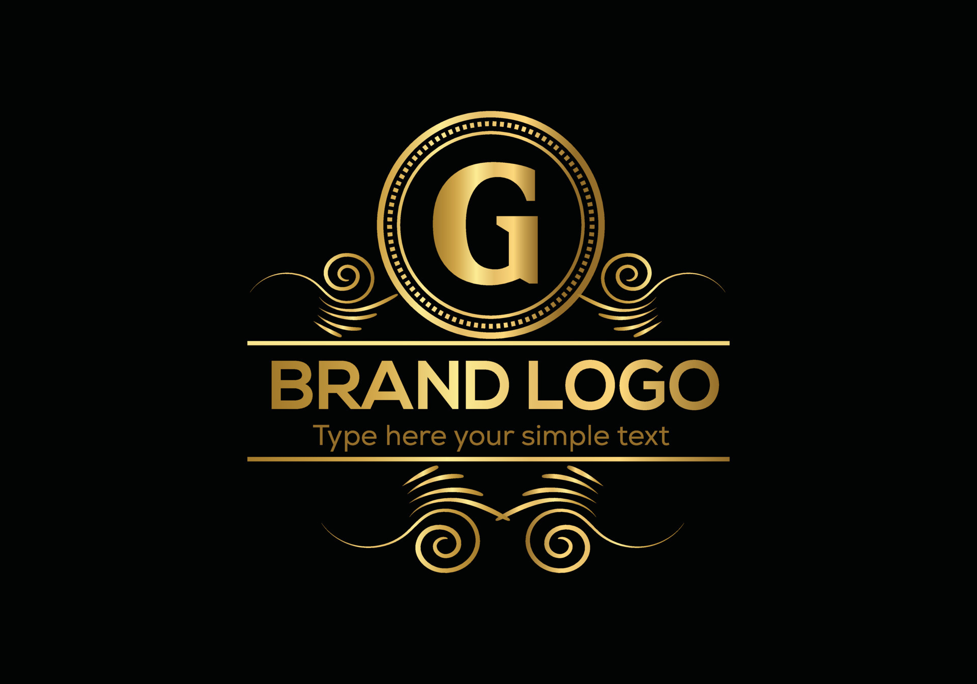 Initial Letter Logo Design Vector Template Luxury Letter Logo Design Stock  Vector by ©ranahamid 437822020