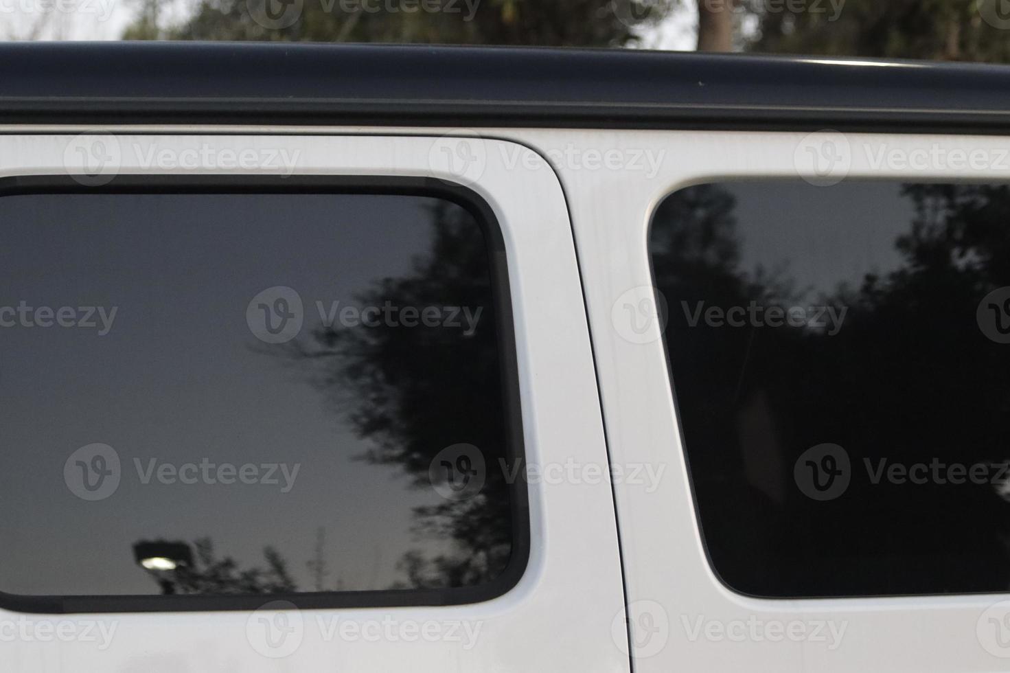 closeup view of luxury SUV photo