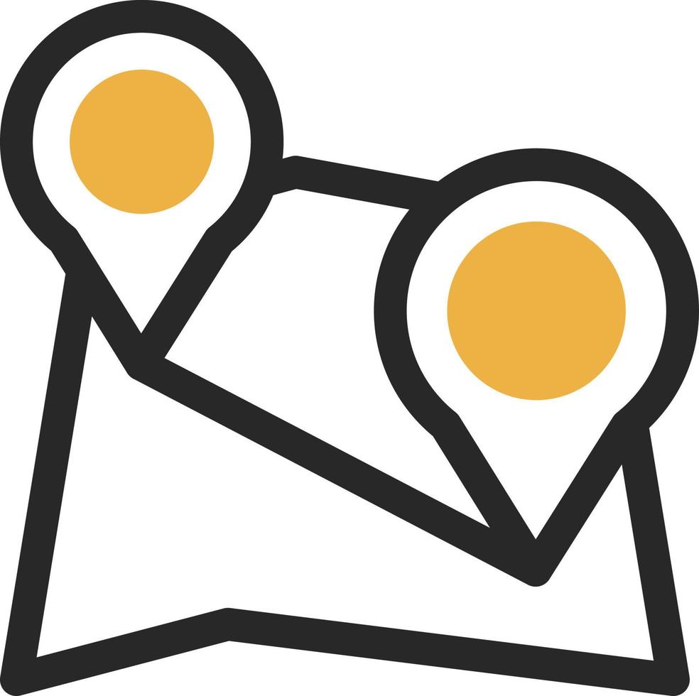 Multiple Destinations Vector Icon Design