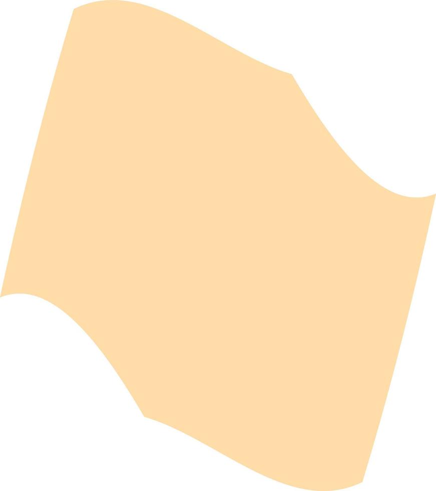 Abstract figure with curved shapes. vector