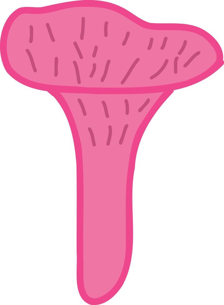 Mushrooms abstract neon colors. vector