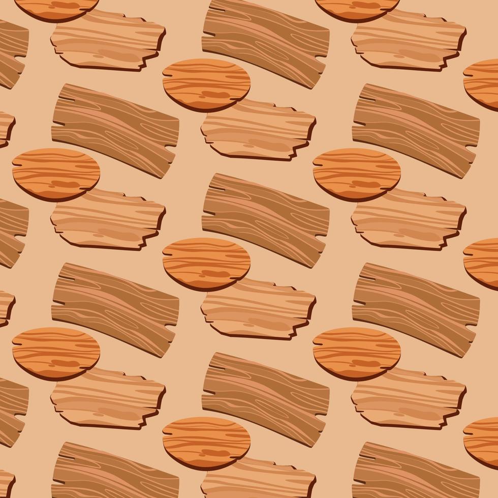 Background with wooden boards. vector