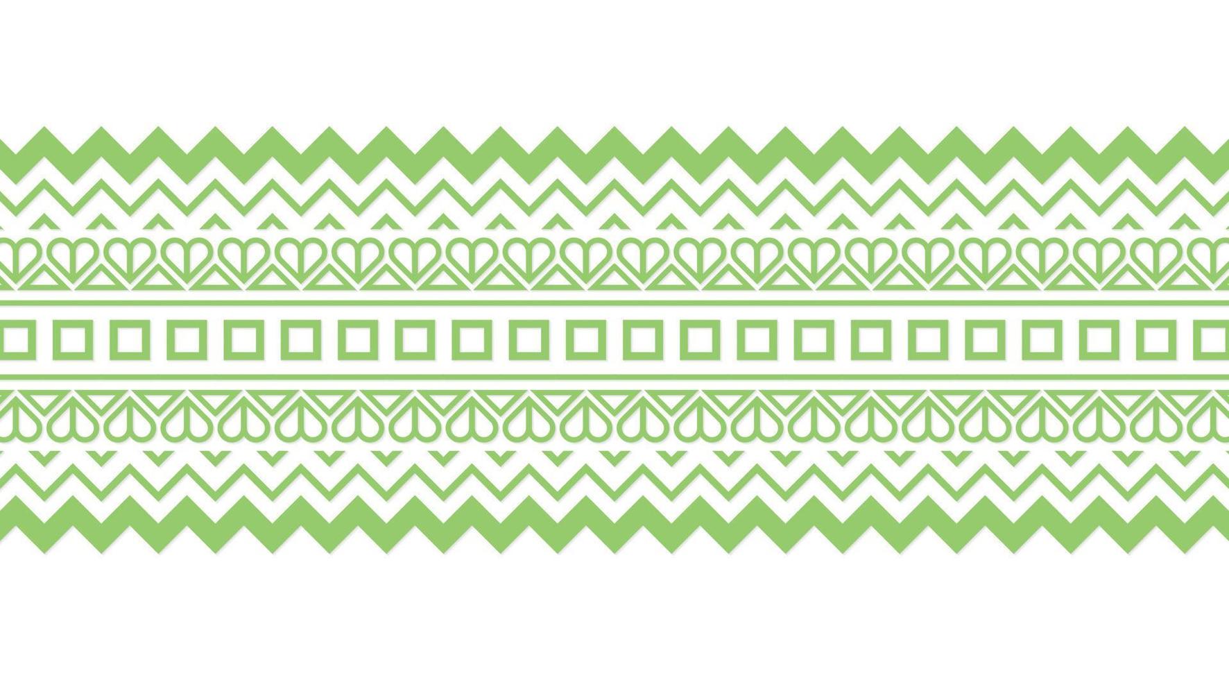 ornamental pattern border Design Template vector