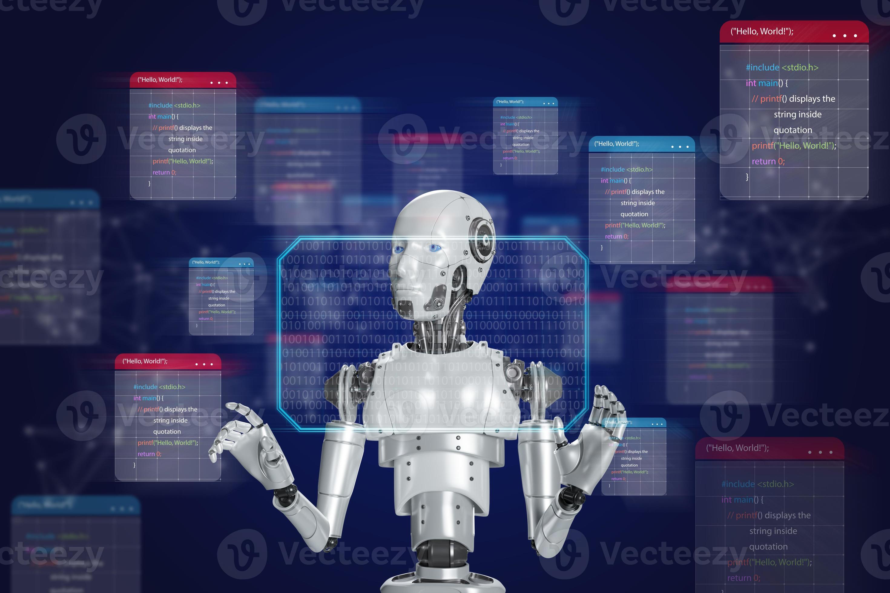 Program development with artificial intelligence robots The use of AI ...