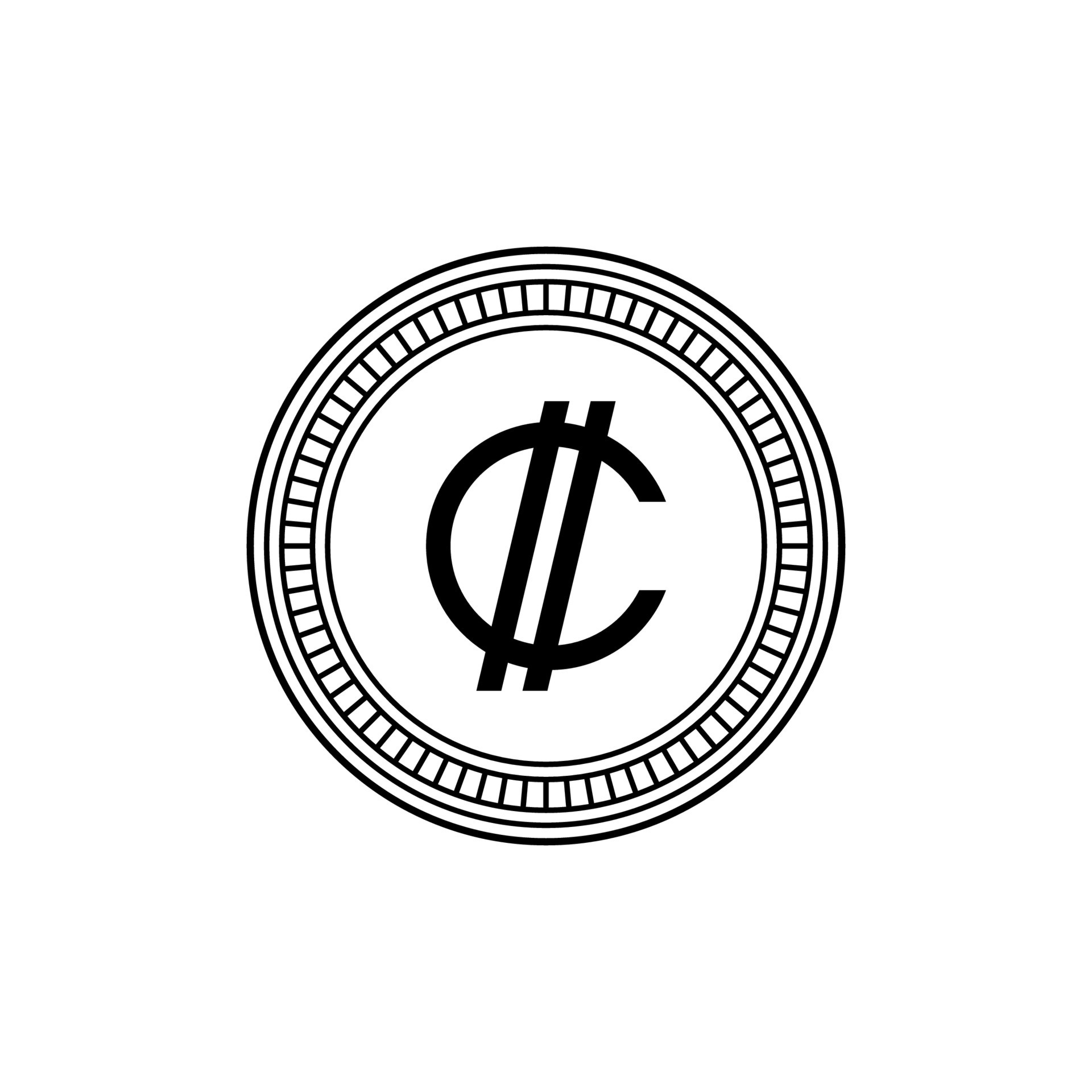 Costa Rica Currency Symbol, Costa Rican Colon Icon, CRC Sign. Vector