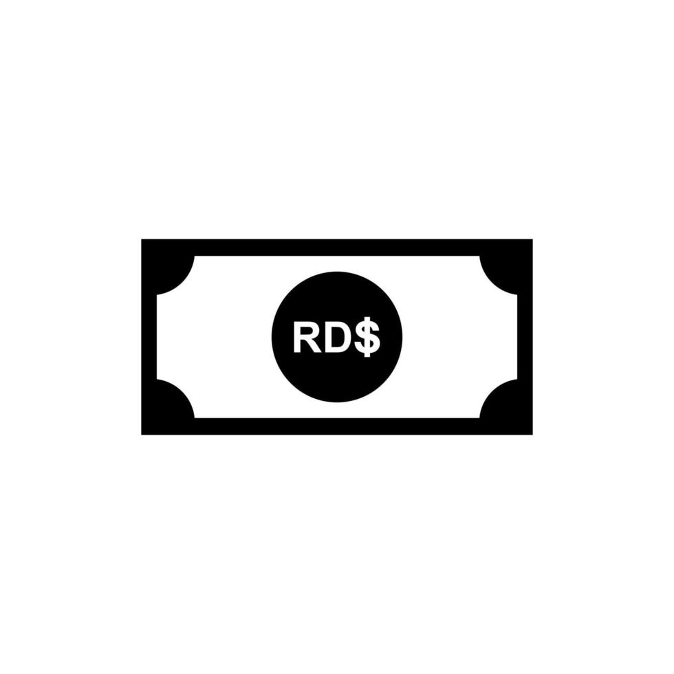 Dominican Republic Currency Symbol, Dominican Peso Icon, DOP Sign. Vector Illustration