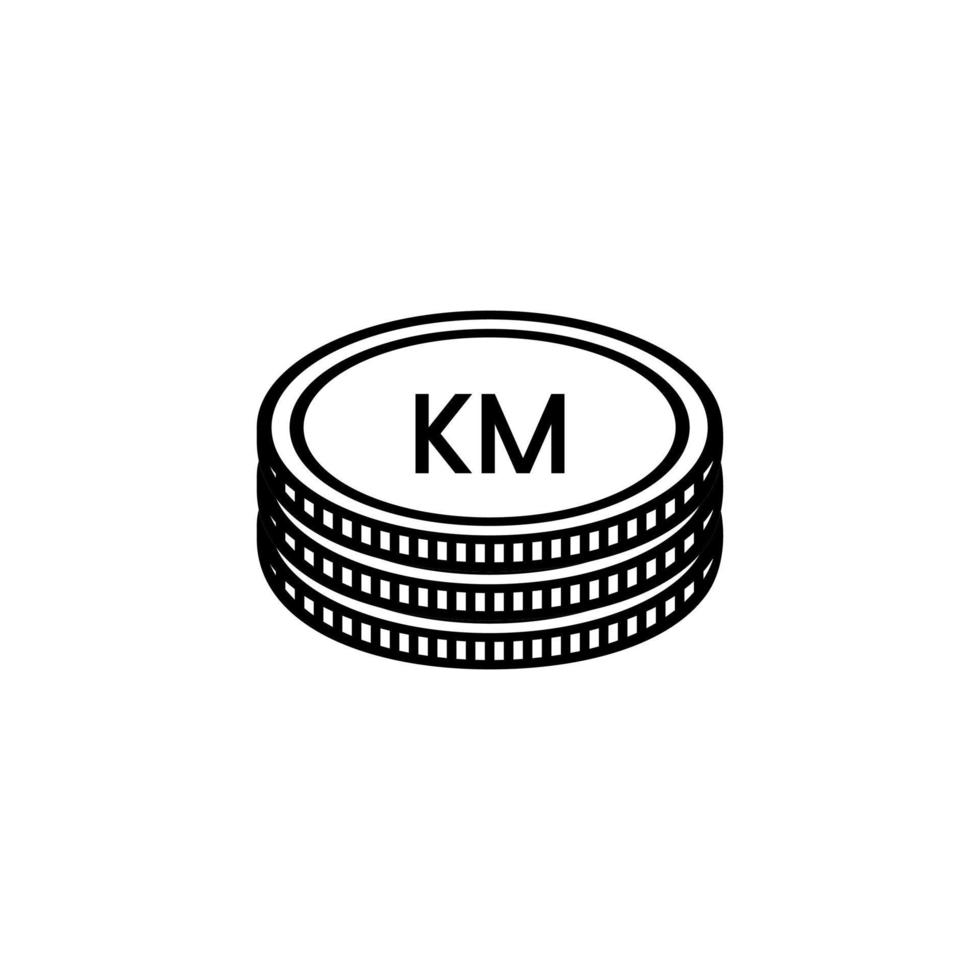 Bosnia and Herzegovina Currency Symbol, Bosnia Herzegovina Convertible Marka Icon, BAM Sign. Vector Illustration