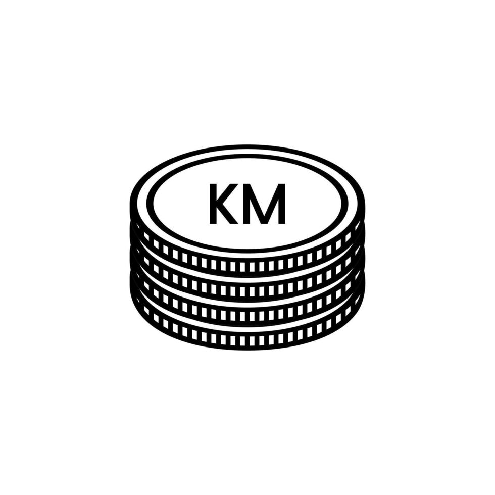 Bosnia and Herzegovina Currency Symbol, Bosnia Herzegovina Convertible Marka Icon, BAM Sign. Vector Illustration