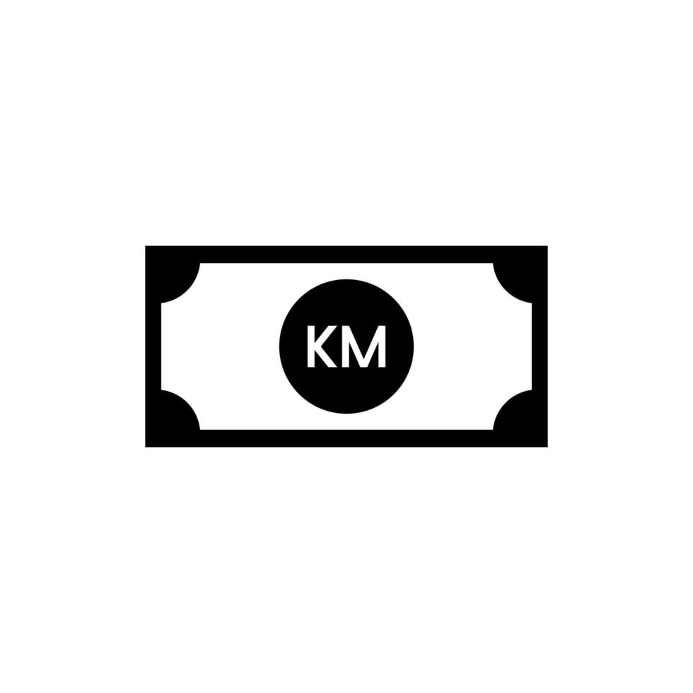 Bosnia and Herzegovina Currency Symbol, Bosnia Herzegovina Convertible Marka Icon, BAM Sign. Vector Illustration