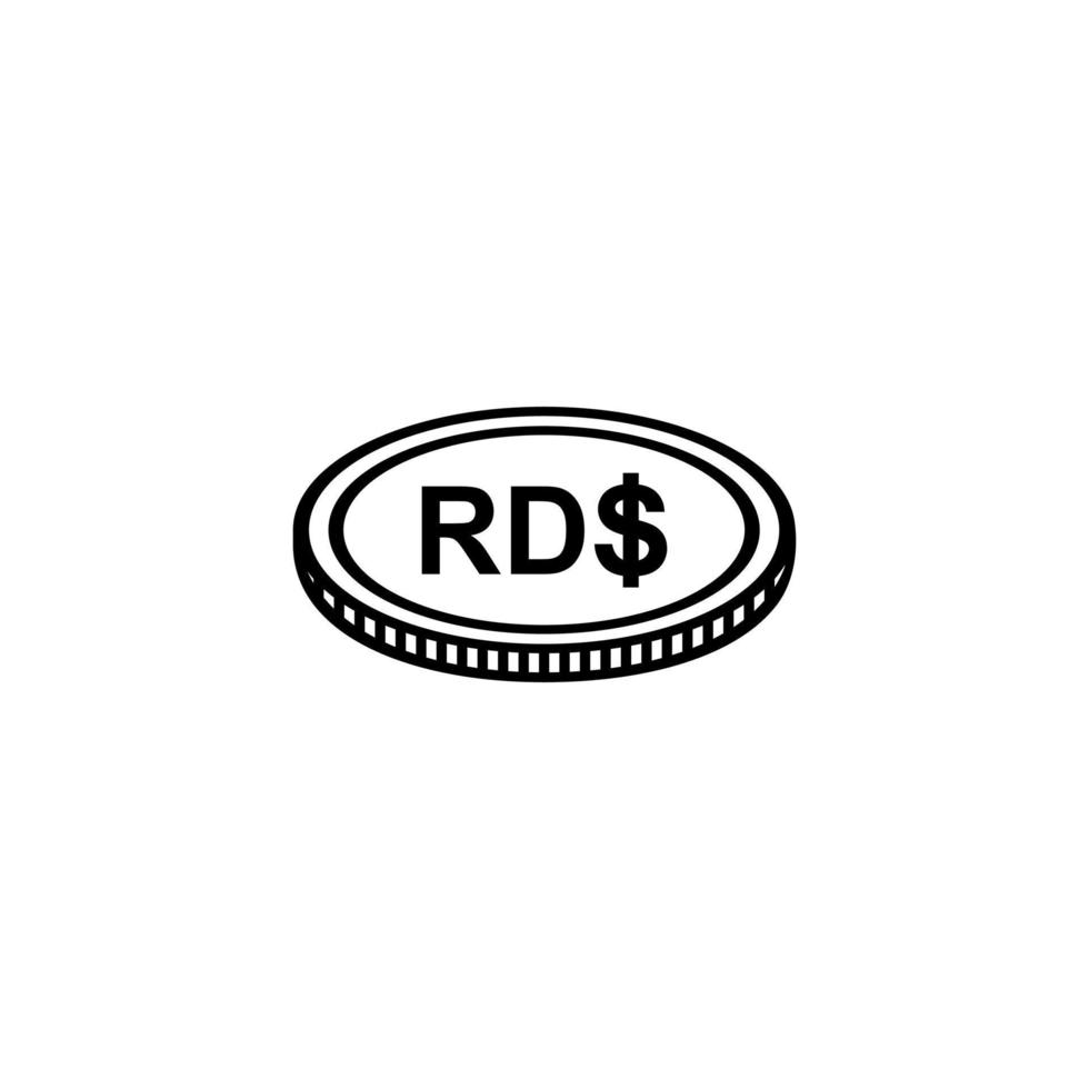 Dominican Republic Currency Symbol, Dominican Peso Icon, DOP Sign. Vector Illustration