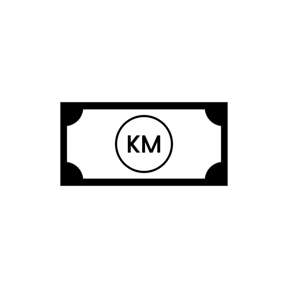 Bosnia and Herzegovina Currency Symbol, Bosnia Herzegovina Convertible Marka Icon, BAM Sign. Vector Illustration