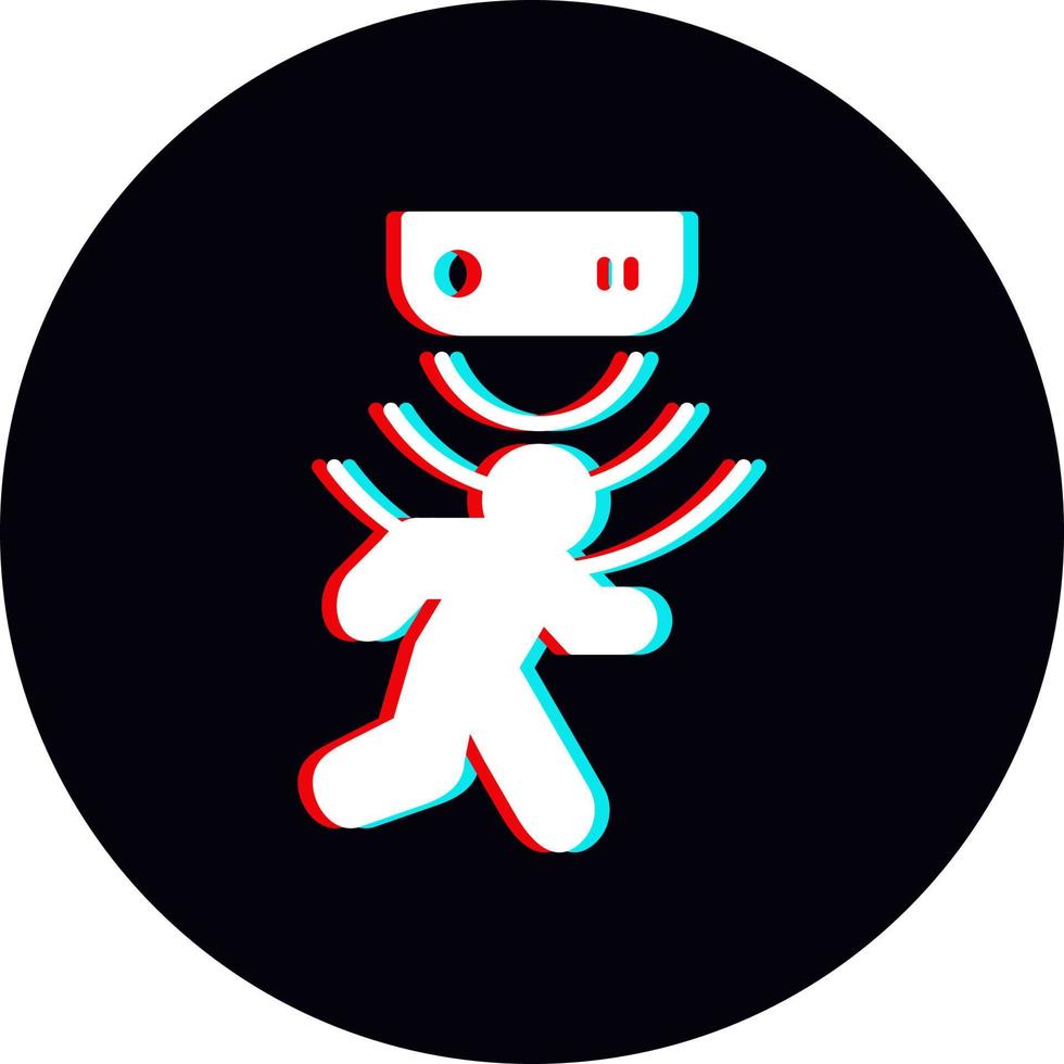 Motion Sensor Vector Icon