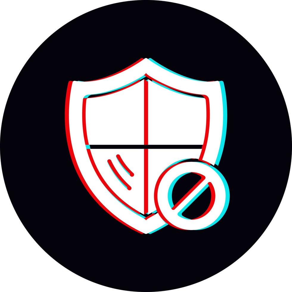 Blocked Vector Icon