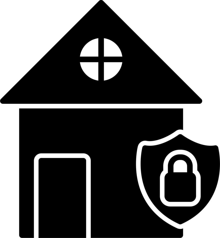 Home Security Vector Icon