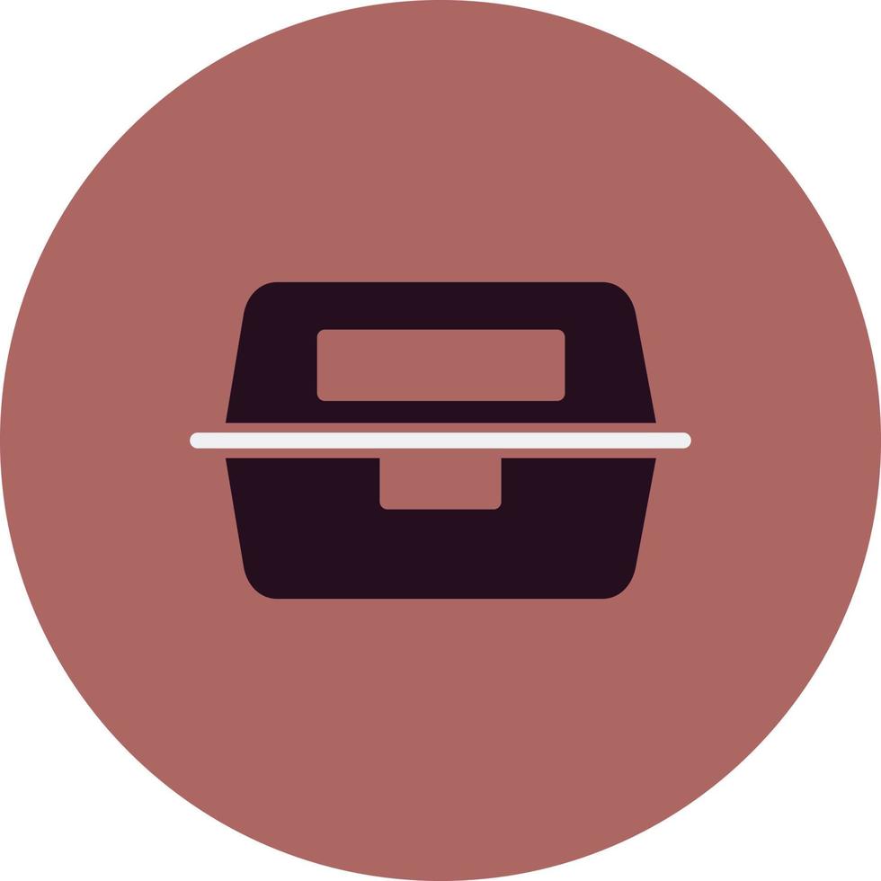 Lunch Box Vector Icon