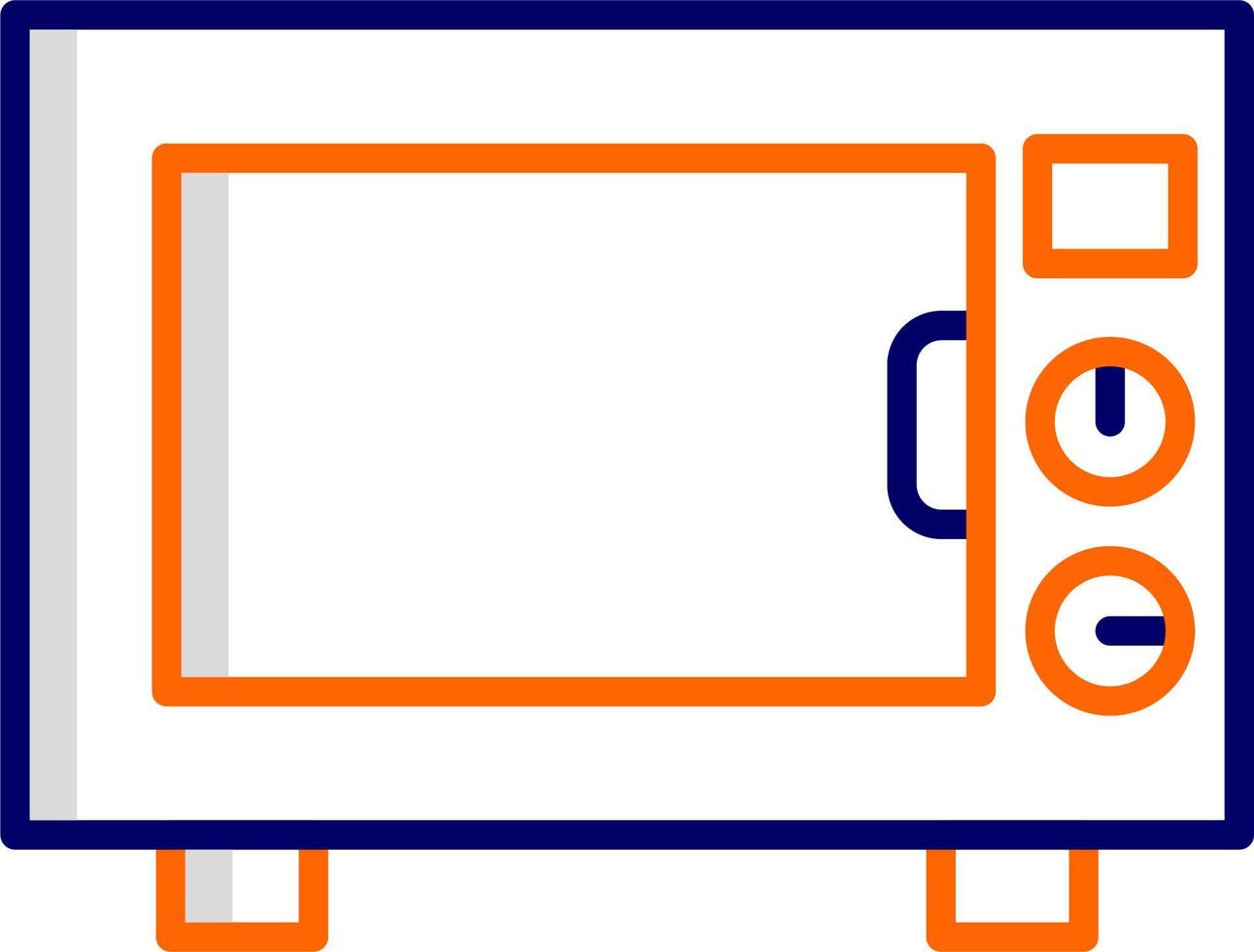 Microwave Vector Icon
