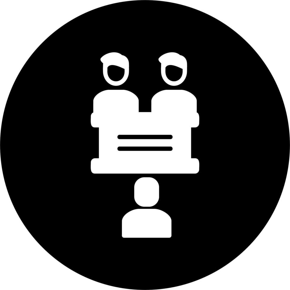 Job Interview Vector Icon