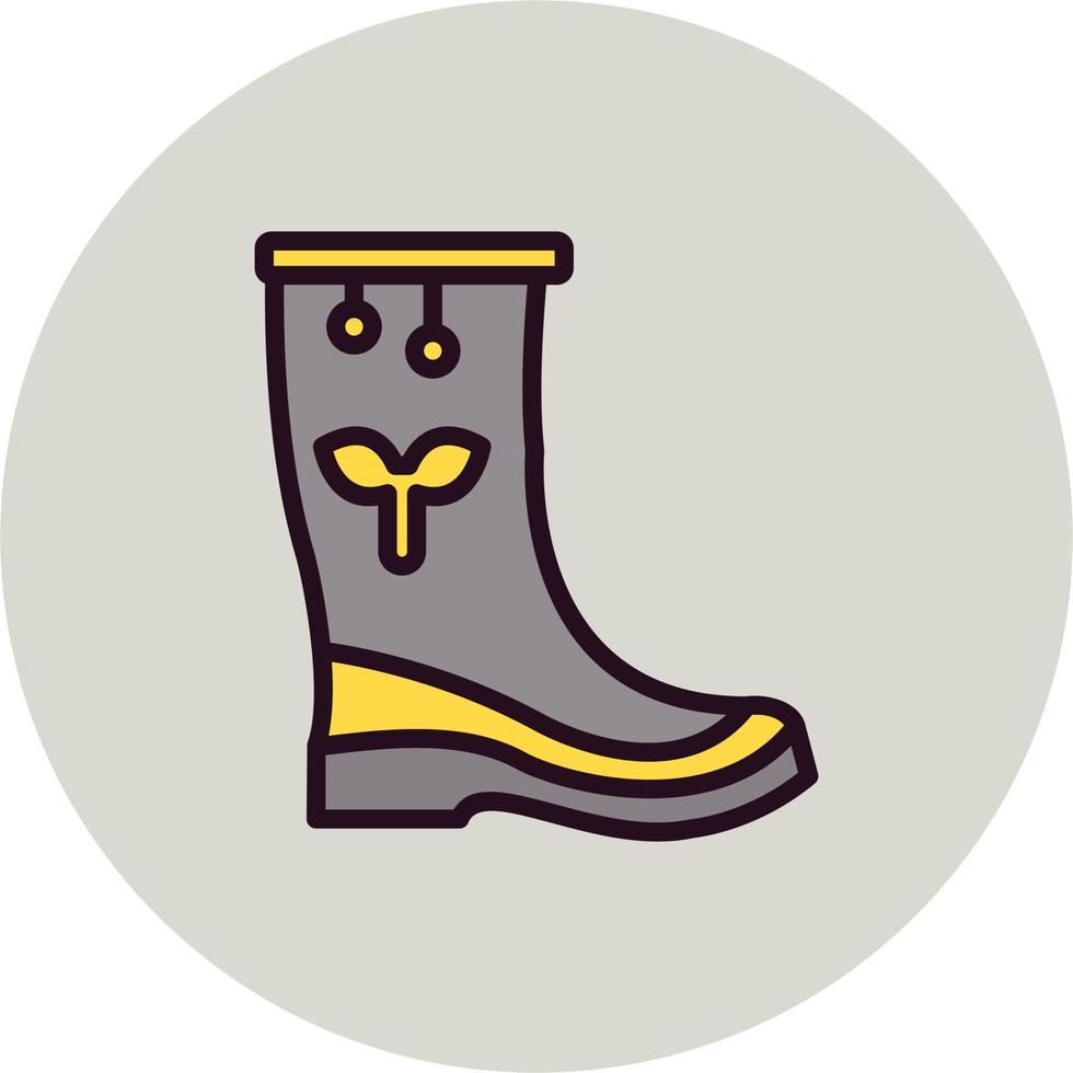 Rain Boots Vector Icon