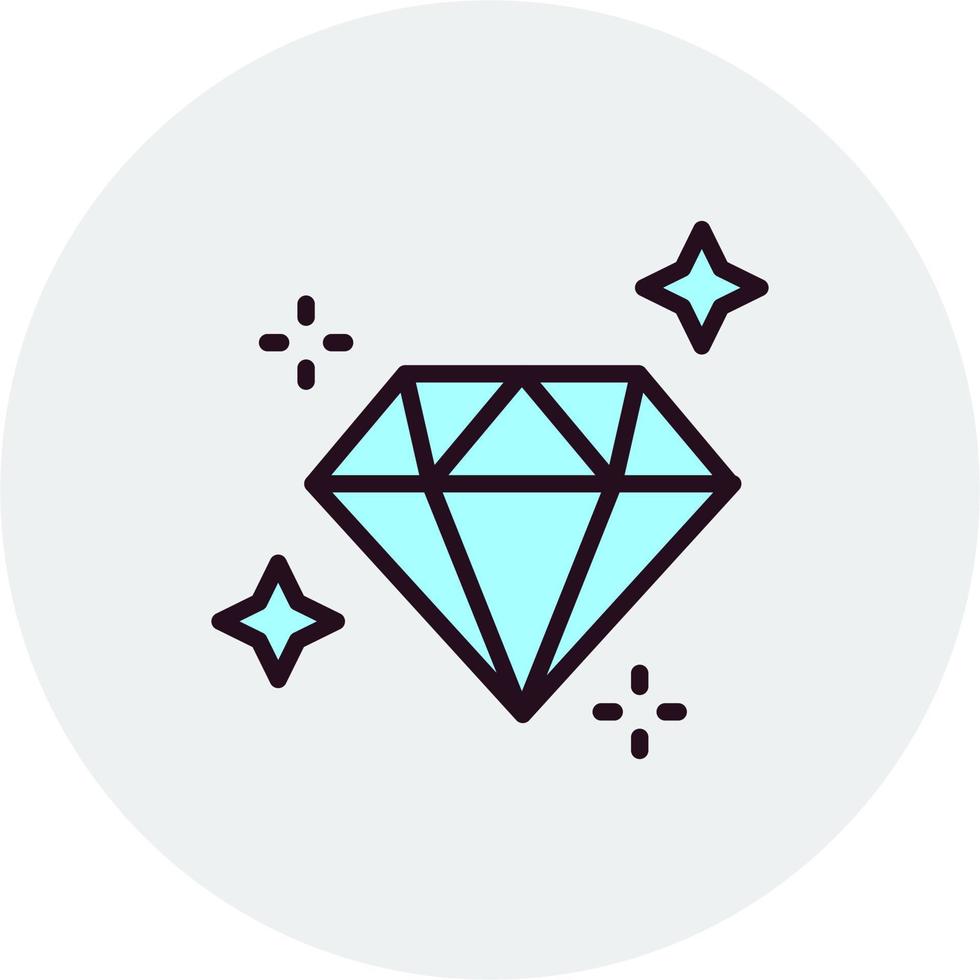 Diamond Vector Icon