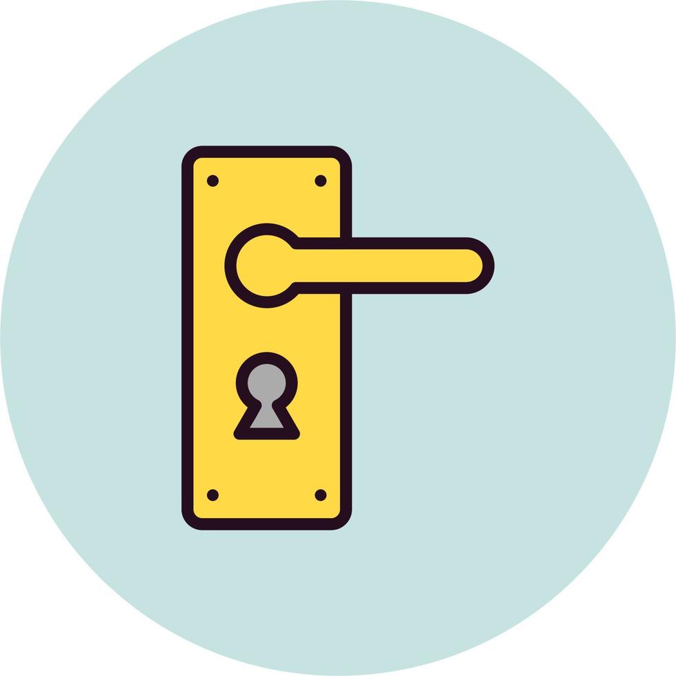 Door Handle Vector Icon