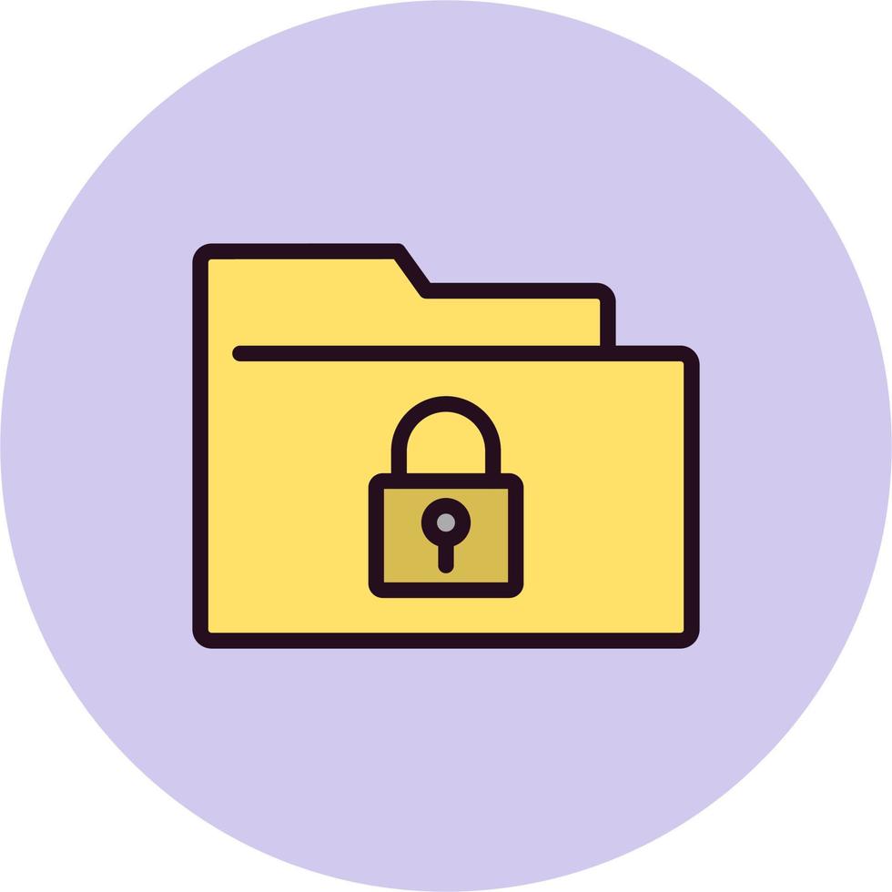Data Encryption Vector Icon